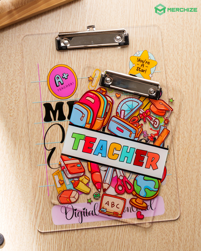 acrylic clipboard