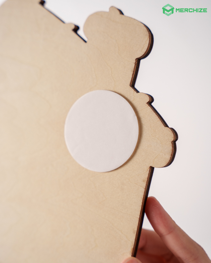  Custom Shape Layered Wood Key Holder