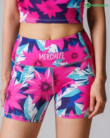 All-over Print Yoga Shorts