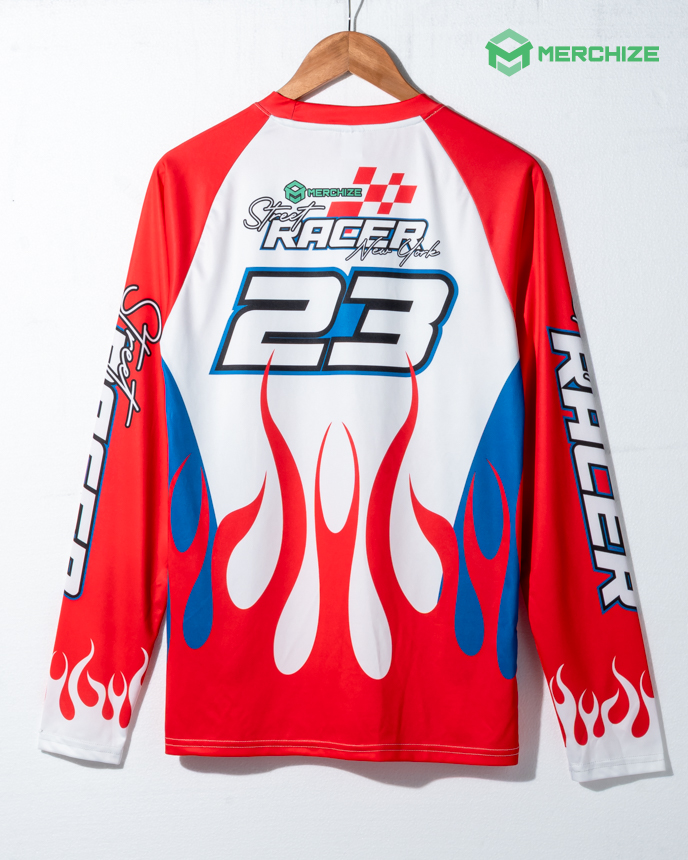 All-over Print Long Sleeve Raglan
