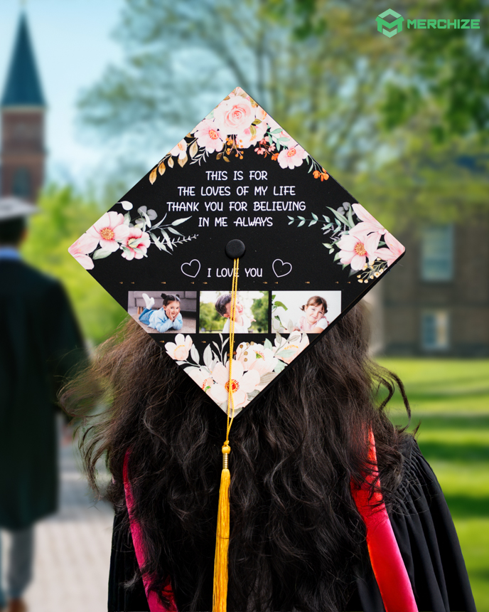 personalized graduation cap topper