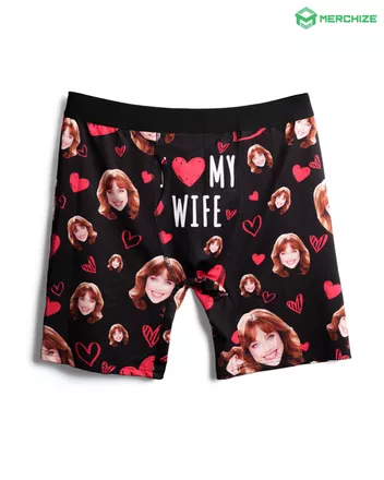 All-over Print Men's Long Boxer Briefs