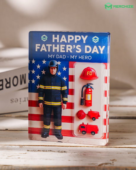 Acrylic Plaque (without stand) 0.6 IN