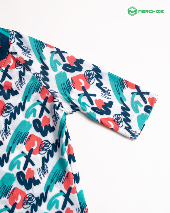All-over Print Youth Short-sleeve Rash Guard