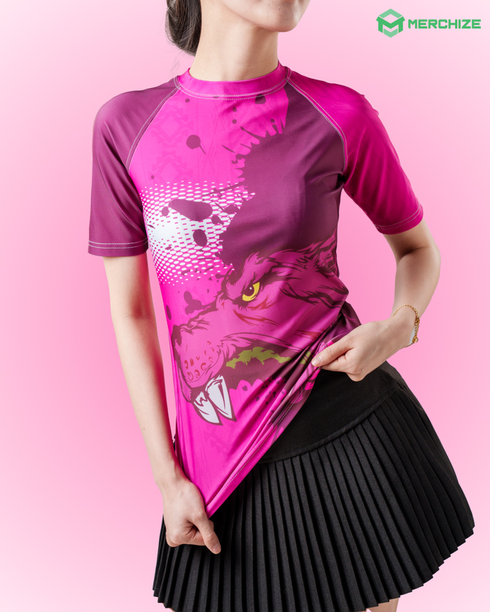 All-over Print Women's Short-sleeve Rash Guard