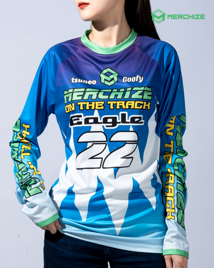All-over Print Long Sleeve Raglan