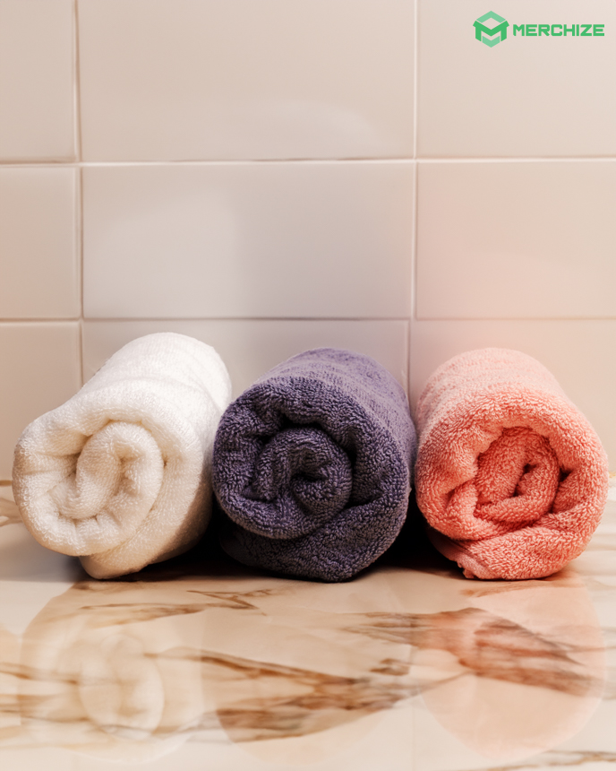 Embroidered Bath Towel