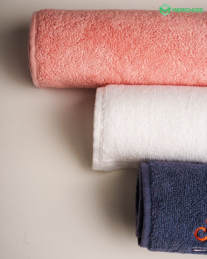 Embroidered Bath Towel