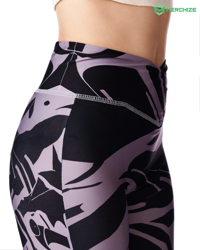 All-over Print Flare Leggings