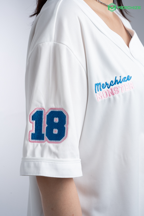 Embroidered Unisex Baseball Jersey