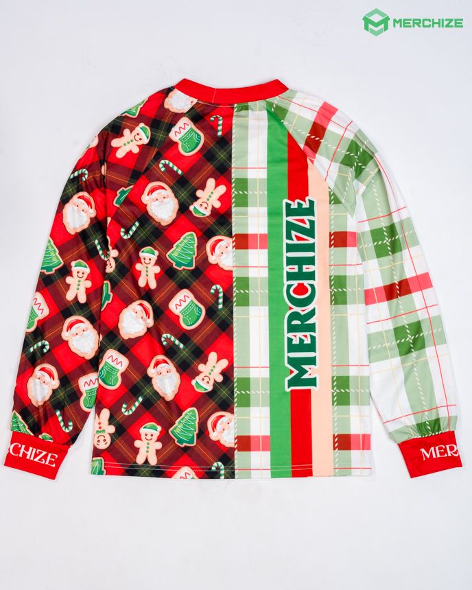 All-over Print Pajamas Long Sleeve Raglan