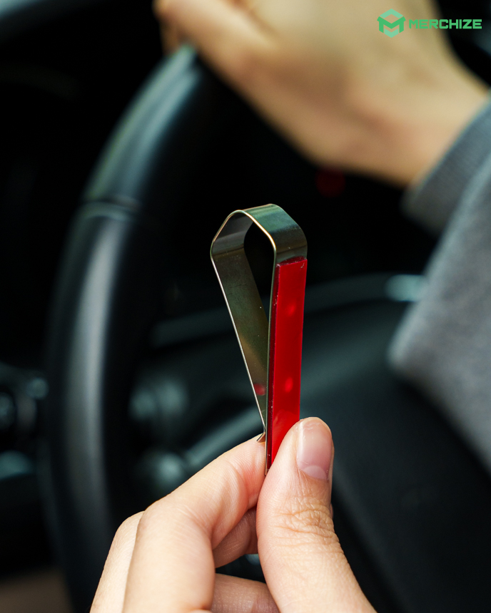 Custom Shape Wooden Car Clip