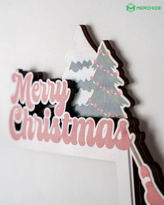 Custom Shape Wooden Corner Sign