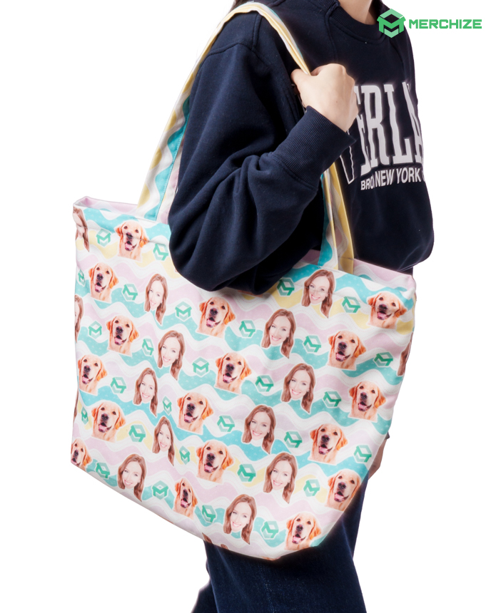 All-over Print Large Tote Bag