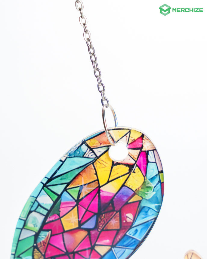 Custom Shape Star Hologram Ornament
