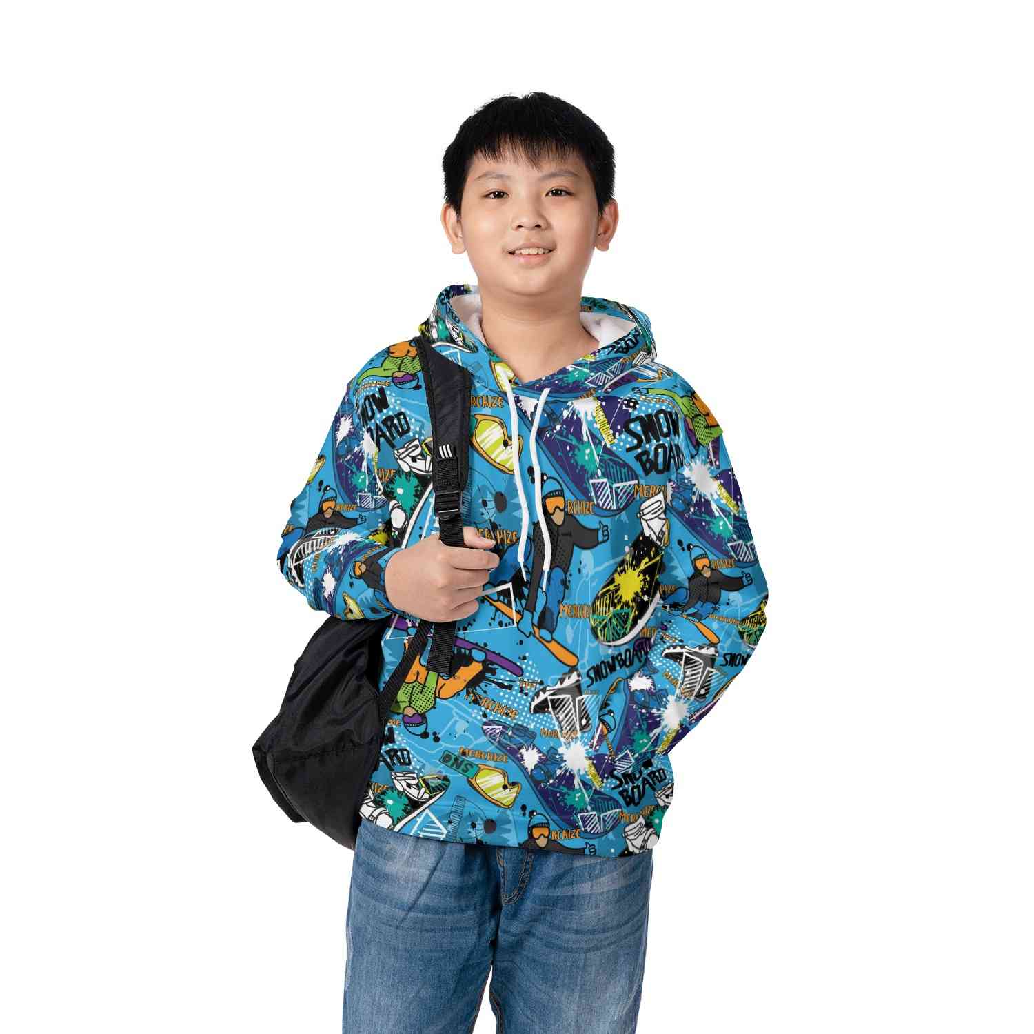 All-over Print Youth Hoodie (Midweight)