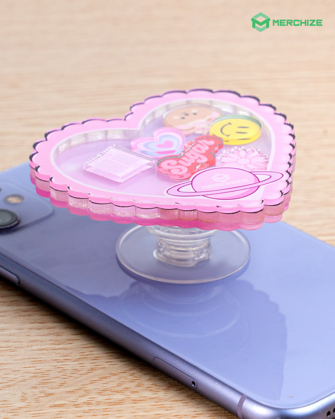  Custom Shape Shaker Phone Grip