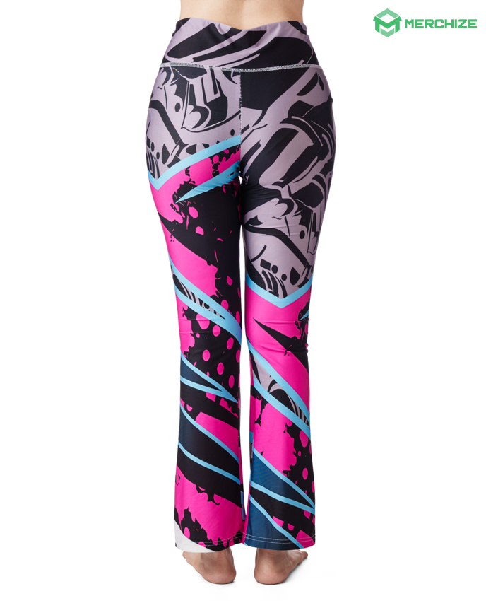 All-over Print Flare Leggings