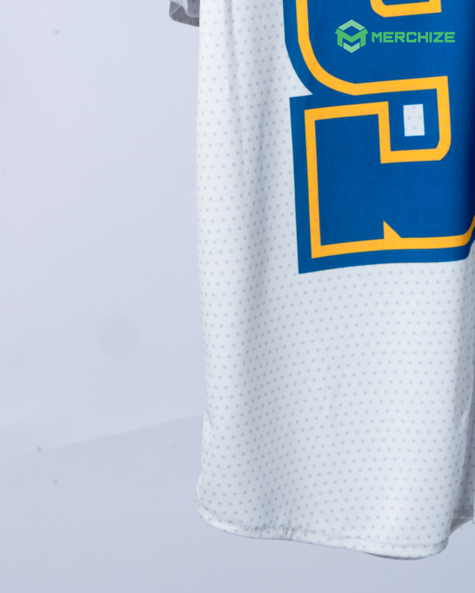All-over Print Simple Baseball Jersey Without Piping