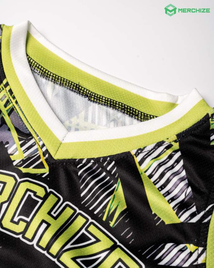 All-over Print Kid And Youth V-neck Sleeveless Jersey Tank Top 