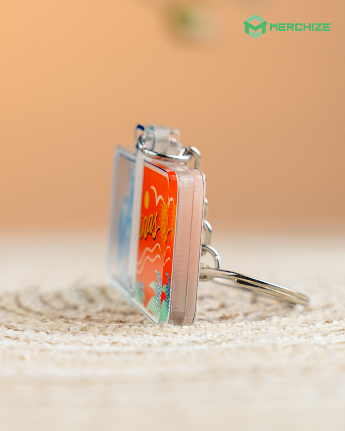 custom shaker keychain