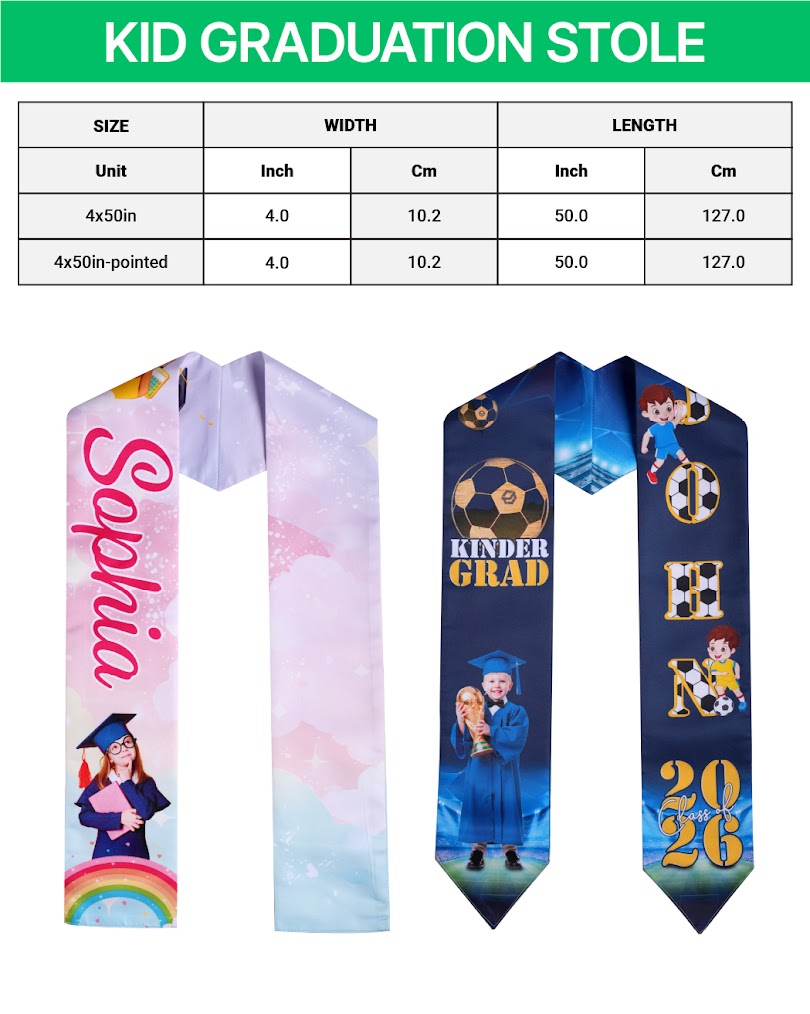 Kid Graduation Stole 