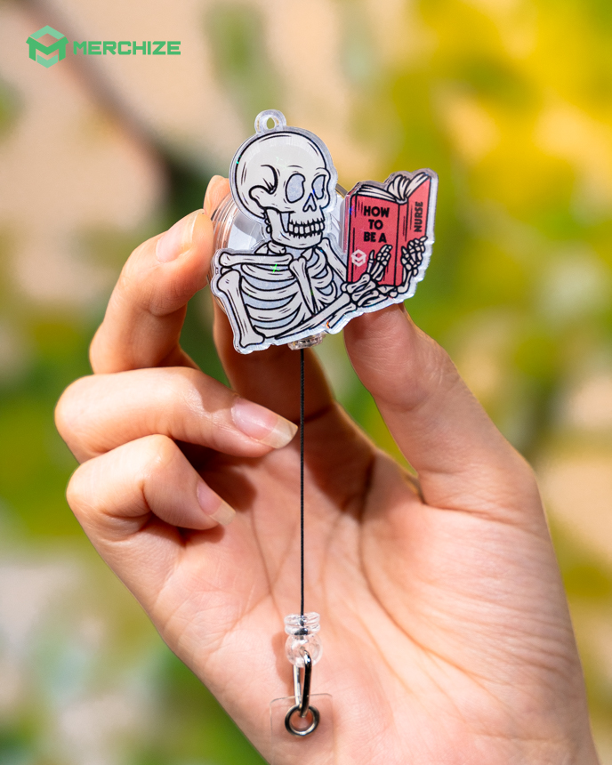 Custom Shape Hologram Badge Reel
