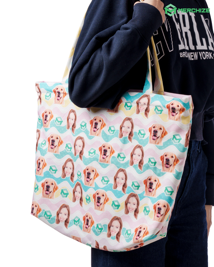 All-over Print Large Tote Bag
