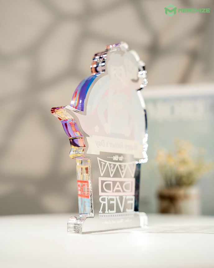 Acrylic Plaque (without stand) 0.6 IN