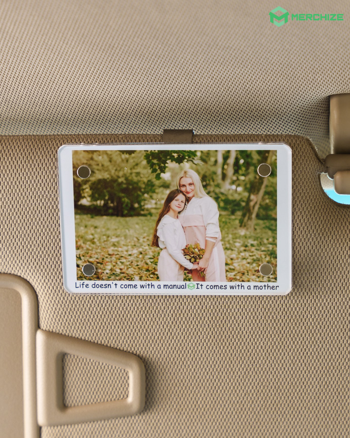 personalized visor clip