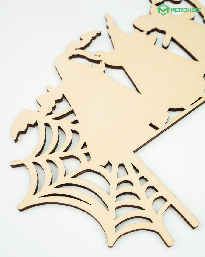 Custom Shape Wooden Corner Sign