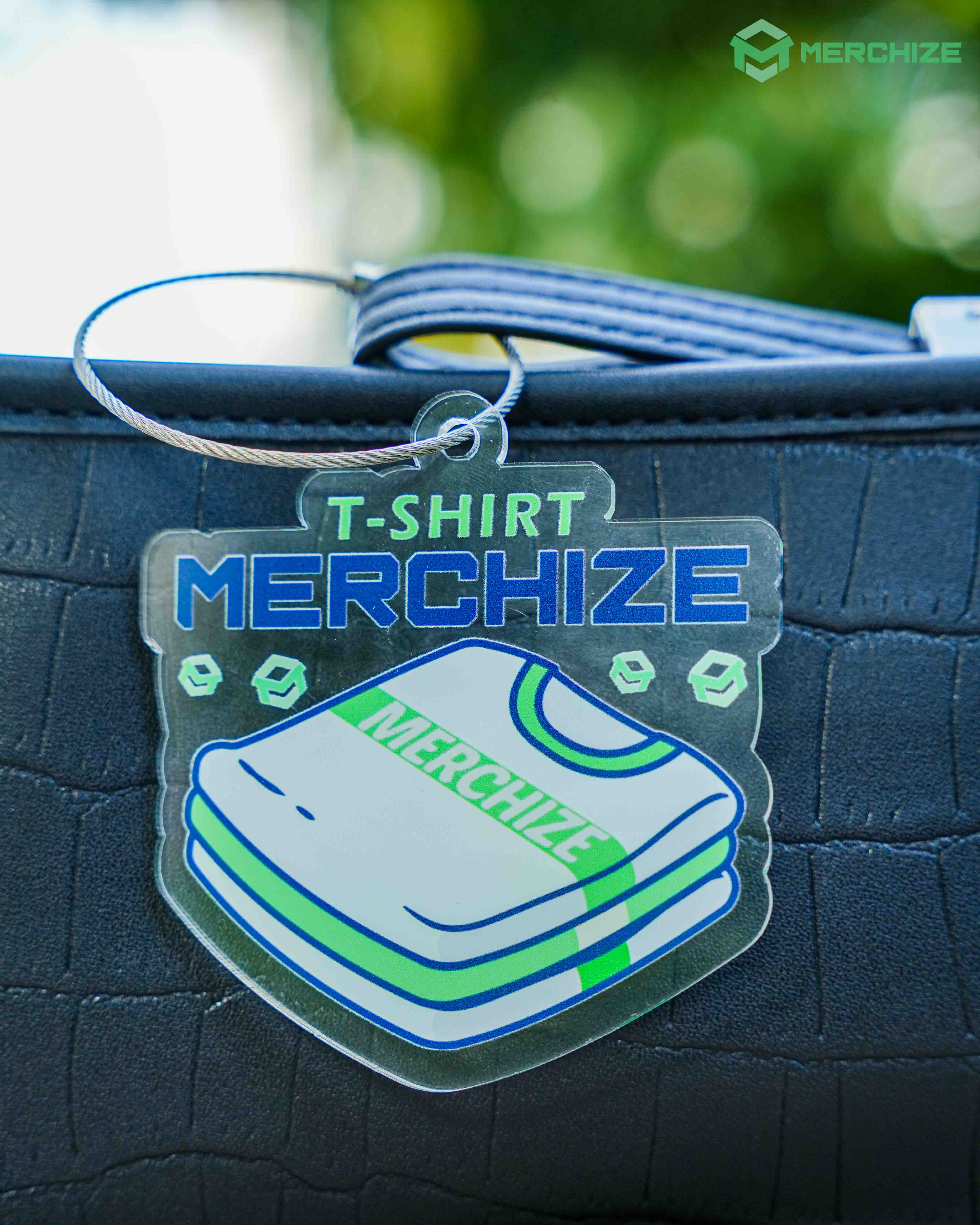 Custom Shape Clear Acrylic Tag