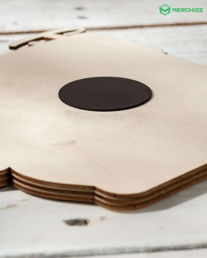 3-Layer Custom Shape Wooden Frame