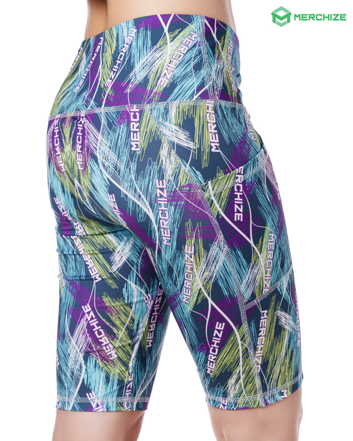 All-over Print Biker Shorts