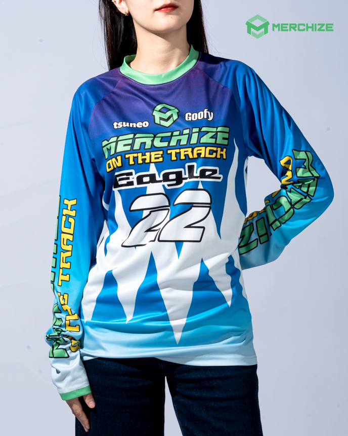 All-over Print Long Sleeve Raglan
