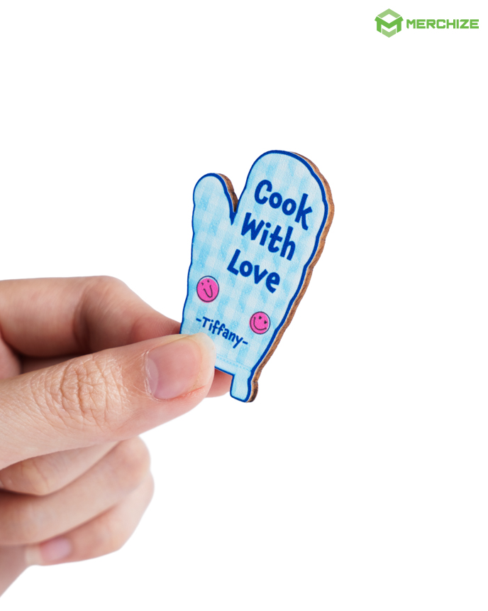 Custom Shape Wooden Magnet