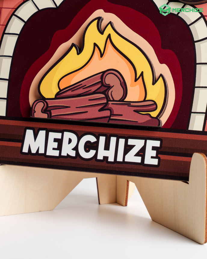 Custom Shape 2-layer Wooden Sign