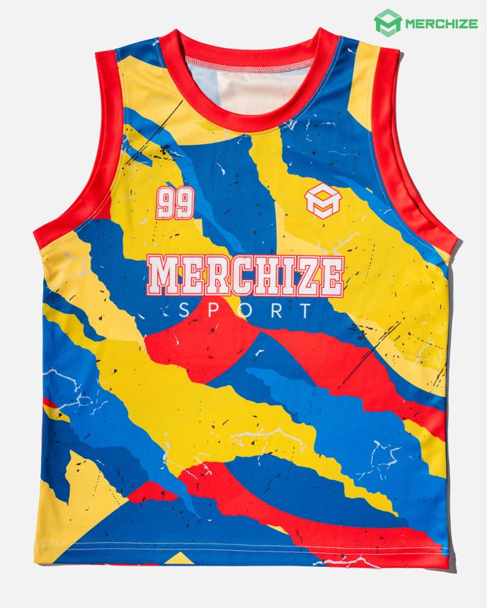 All-over Print Kid And Youth Sleeveless Jersey Tank Top