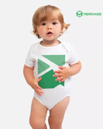 Baby Short Sleeve Bodysuit (Made In AU)