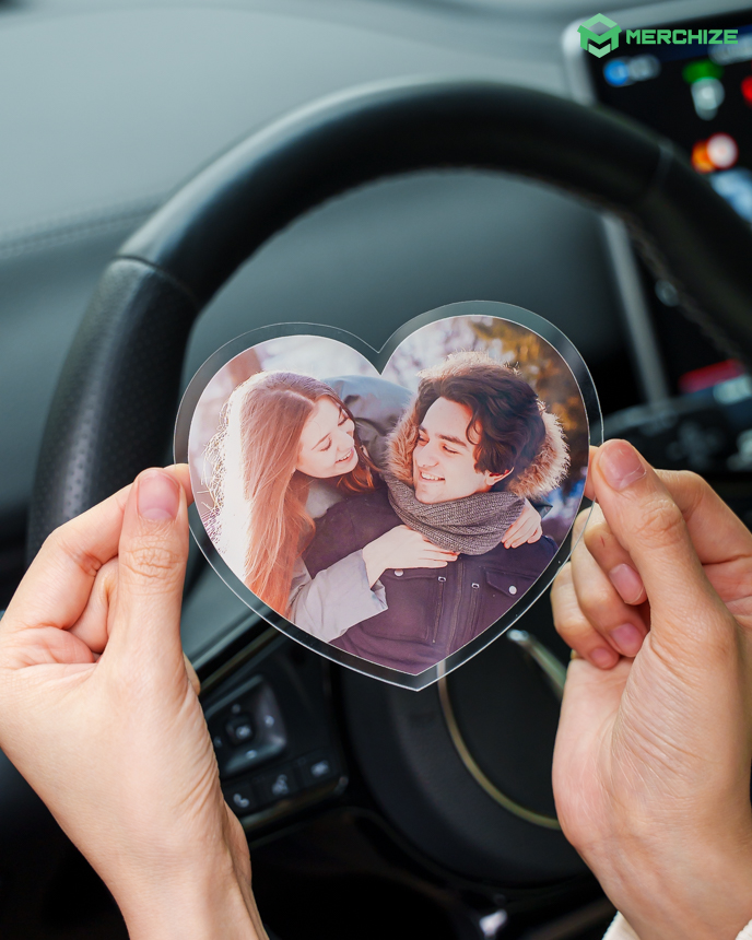  Custom Shape Acrylic Car Clip