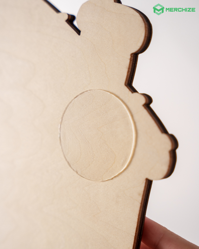  Custom Shape Layered Wood Key Holder