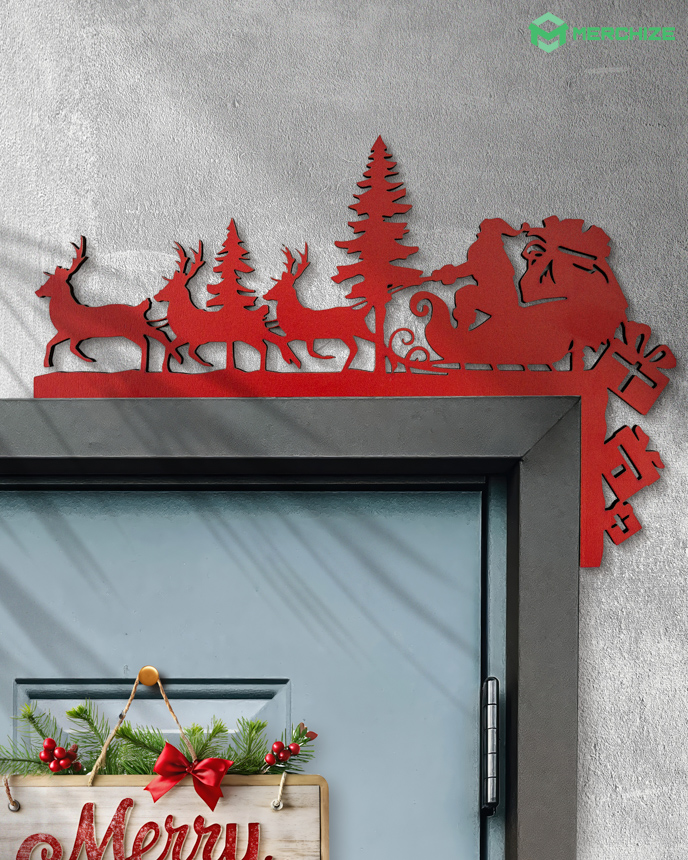 Custom Shape Wooden Corner Sign