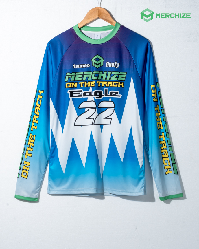 All-over Print Long Sleeve Raglan