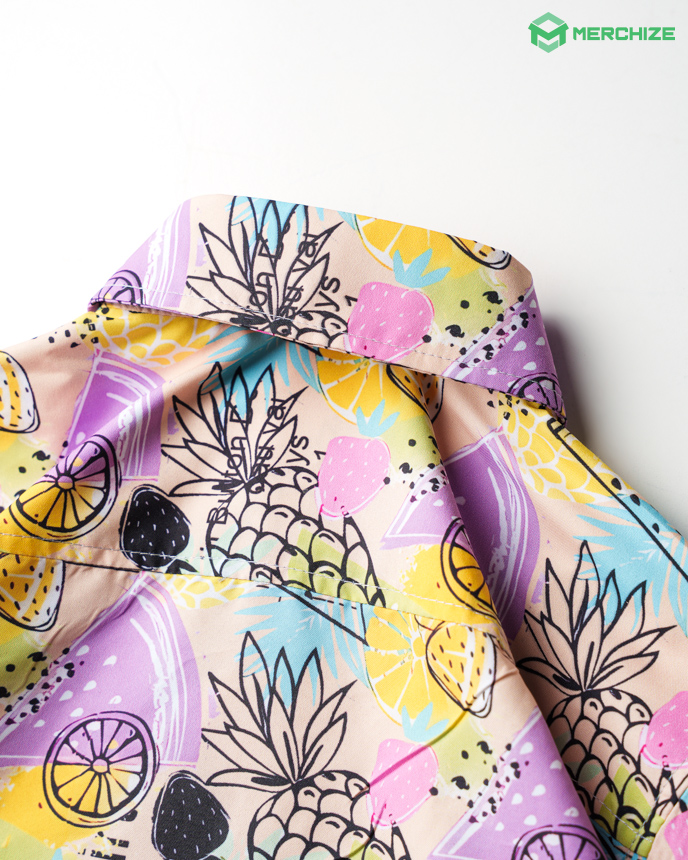 All-over Print Youth Button Down Shirt