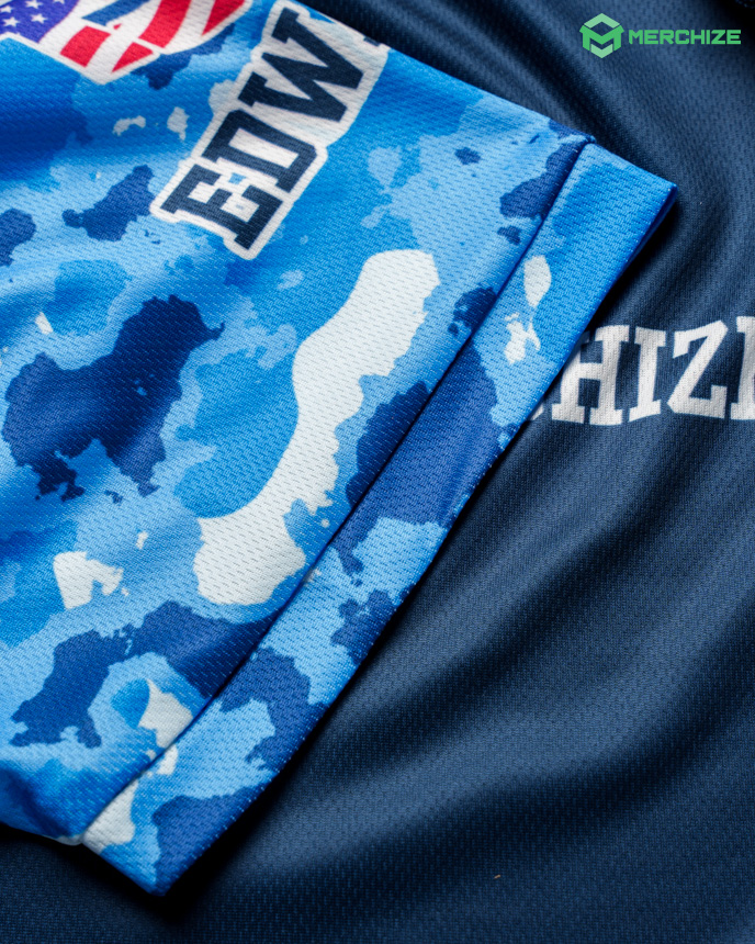 All-over Print Tactical Polo Shirt
