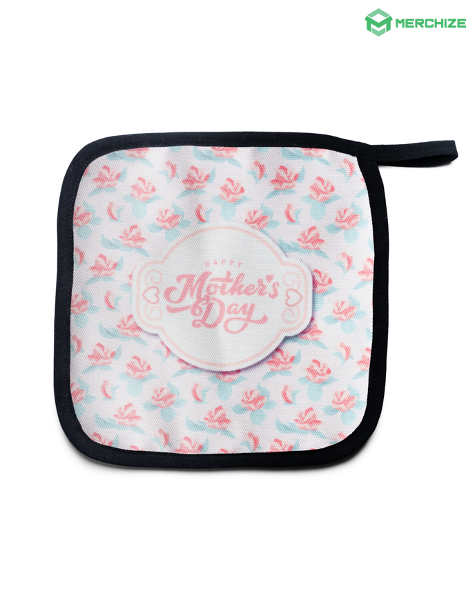 All-over Print Oven Mitts and Pot Holder Combo