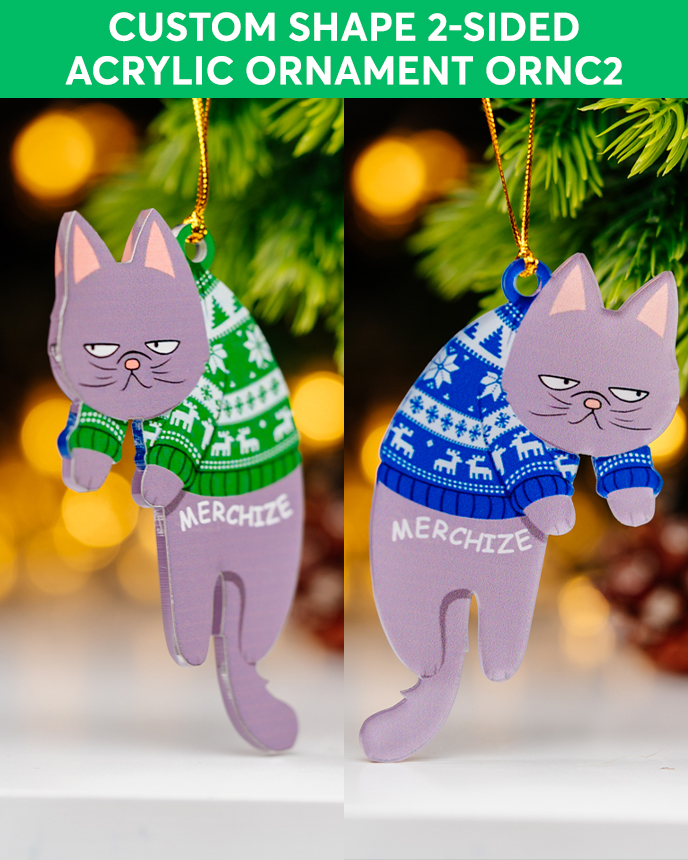 ornament can be customized