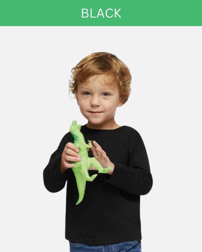 Toddler Fine Jersey Long Sleeve Tee 3302 (Made in US)
