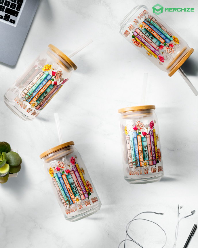 sipper glass print on demand