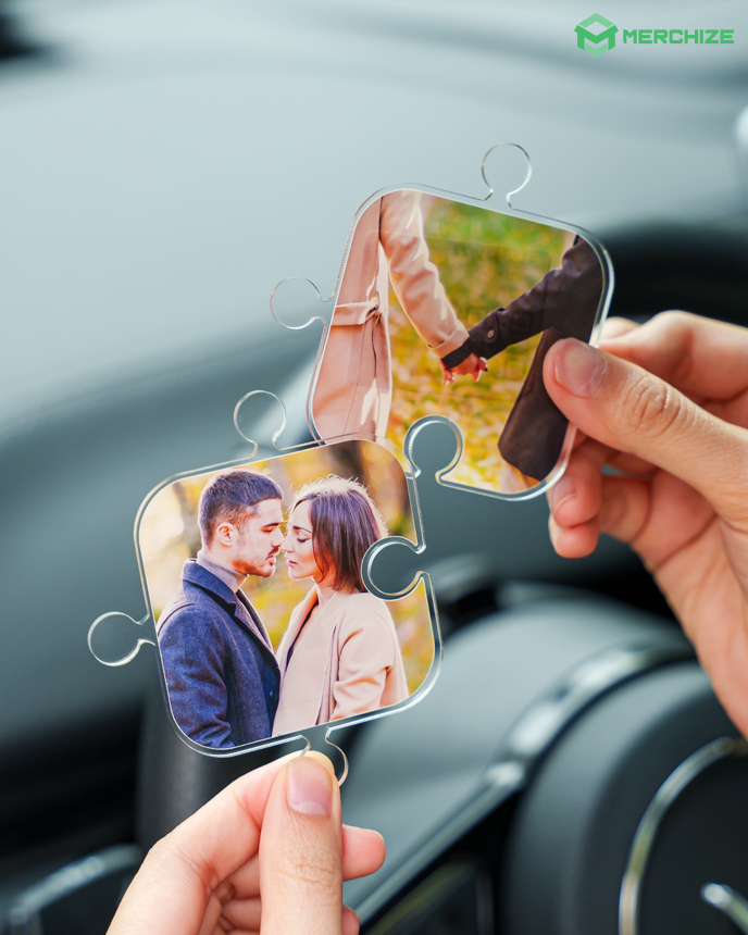  Custom Shape Acrylic Car Clip
